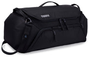 Thule duffel front view showing organized silhouette and fast access