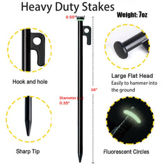 Tialero hammer head and hook demonstrating stake removal ease