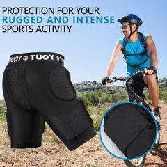TIAXU elastic waistband and stitching detail offering secure fit and comfort