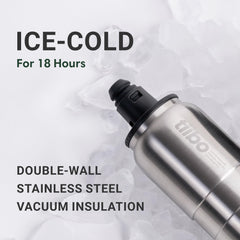 tiibo close-up of fast-flow nozzle showing control and quick sipping benefit