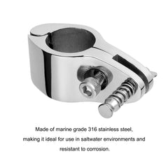 TINGZHIGO close-up of 316 stainless finish resisting corrosion on hardware
