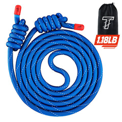 TIOPSUUO Flow Rope front view showing full 9 ft length and balanced design benefit