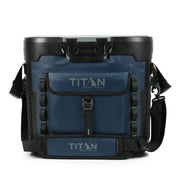 Titan by Arctic Zone front view showing compact 36-can capacity and rugged exterior