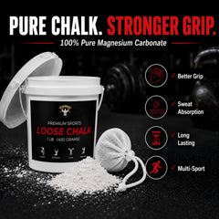 TITGGI chalk ball close-up showing texture for controlled application