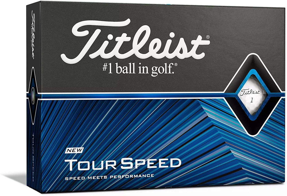 Titleist front packaging showing one dozen recycled balls and brand trust
