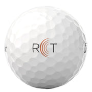 Titleist pro v1x front packaging showing dozen box and left-handed dash benefit