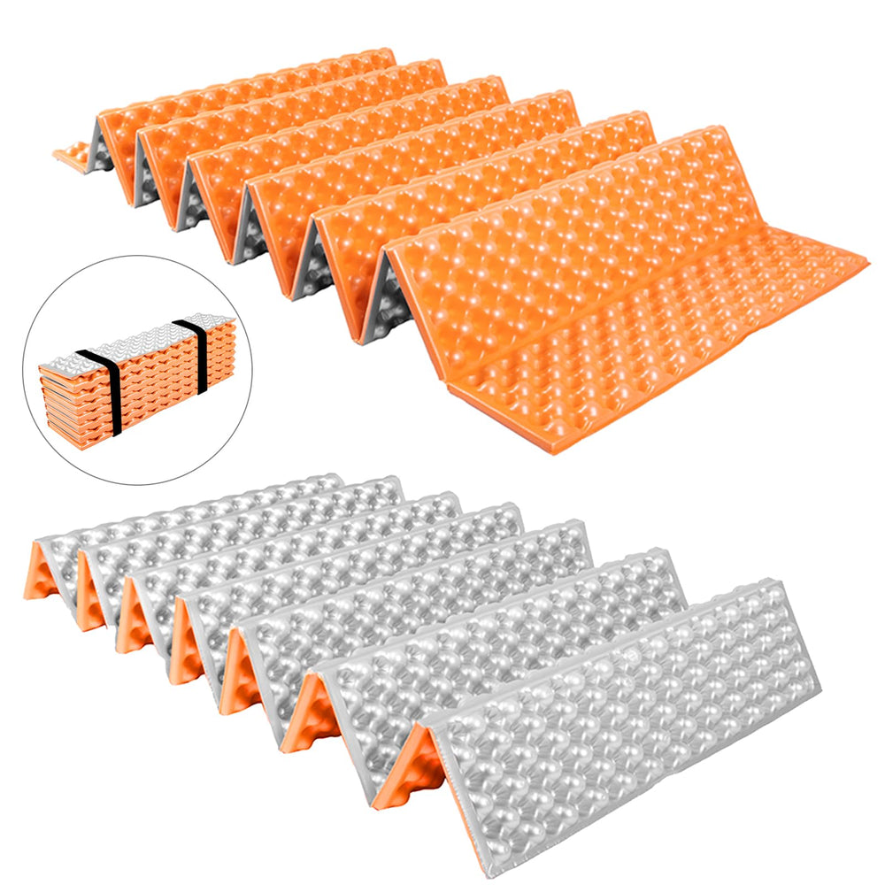 TIYURENER folded pad front view showing compact packability and easy storage