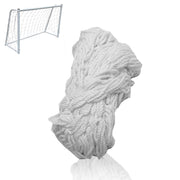 Tomedny front view 8x6ft net showing full goal coverage and durability