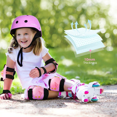 TOMSHOO helmet top ventilation holes for cool airflow during activity