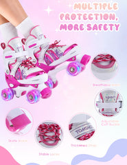 TOMSHOO triple closure buckle strap and laces offering secure, stable fit