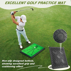 totosin velvet turf mat texture reveals strike marks for quick feedback