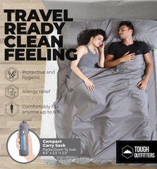 Tough Outdoors close-up of soft ultralight fabric highlighting comfort and breathability