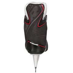 TOUR TR-750 side boot composite panel showing firm ankle support benefit