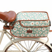 TOURBON front view of pannier showing compact trunk shape and rack fit