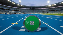 Trail Creek ABS side plate detail displaying impact-resistant surface for long-lasting practice use