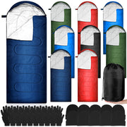 Tranqun front packaging showing 10 sleeping bags ready to distribute and save time