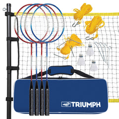 Triumph Sports front view of kit showing all components and quick setup benefit