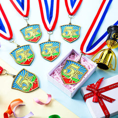 Trnayi medal side view highlighting solid metal durability