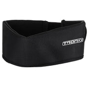 TronX neckguard front view showing wide coverage and secure fit for safety