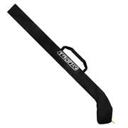 TronX front view of stick bag showing durable polyester and zipper, protects sticks