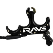T.R.U. BALL Rave front view showing compact handle and sleek black finish for balance