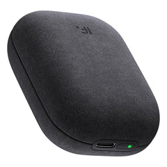 TRUNYEE hand warmer front view showing dual-side heating and compact shape for fast warmth