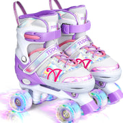 Tudoccy front profile of skates showing snug fit and stable shell benefit