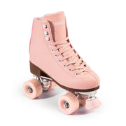 TUOSAMTIN front view of skates showing retro design and fit benefit