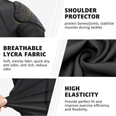 TUOYR side profile in motion showing flexible protection and range