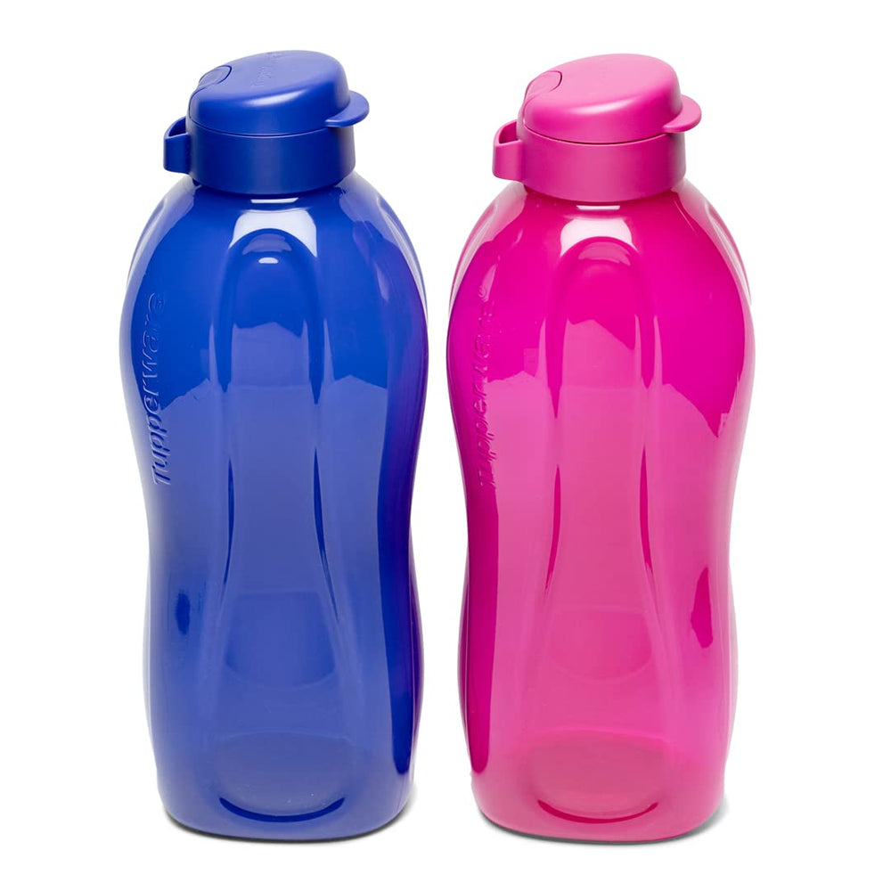 Tupperware Aquasafe front view showing bottles and labels, conveys durability