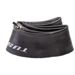 TUSK front view of inner tube packaging showing size and TR-4 valve for quick selection