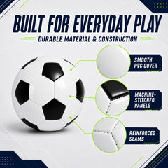 U&C Planet soccer ball in use during training drill demonstrating control and practice utility