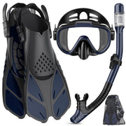 Ubekezele mask front view showing wide panoramic lens and clear vision benefit