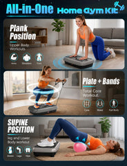 UCIN resistance bands and Pilates ball accessory kit extending exercise variety benefit