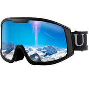 Ukoly front view showing full-goggle field of vision and clear optics