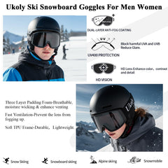 Ukoly triple-layer foam detail providing comfortable, moisture-wicking seal
