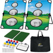 UltraGolf folded in carry bag ready for travel and easy storage