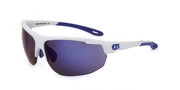 Under Armour clutch front view white blue showing sporty fit and secure hold