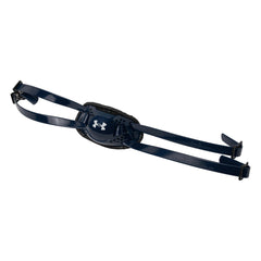 Under Armour spotlight chin strap EVA liner close-up highlighting cushioned comfort