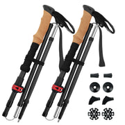 Underwood Aggregator front view of poles showing length and tip, lightweight support