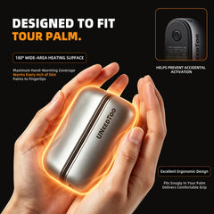 UNEEDTOO magnetic pair snapped together for compact storage and portability