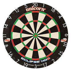 Unicorn Eclipse HD2 front view showing slim wires and larger scoring area for improved accuracy