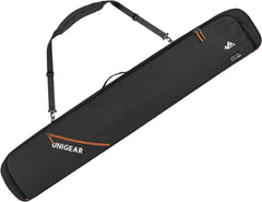 Unigear front view of closed bag showing durable shell and travel-ready protection
