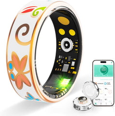 UouNeaCo front view showing vintage enamel ring and stylish design benefit