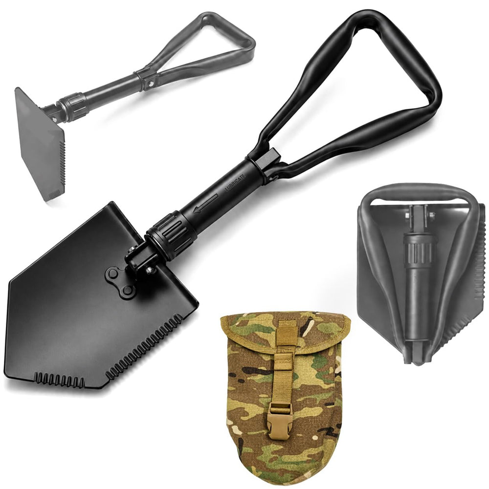 USGI Industries entrenching tool front profile shows sturdy shovel for reliable digging