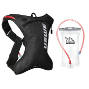 USWE Outlander front view showing compact pack and streamlined fit for fast movement