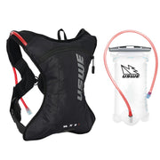 USWE Outlander XC front view showing compact profile and quick-access pockets benefit stability