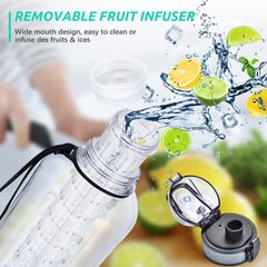 UTEBIT detachable fruit chamber removed to show strainer and infusion benefit