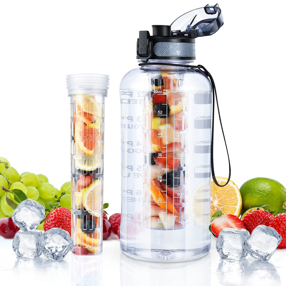 UTEBIT front view bottle showing full design and branding, easy hydration