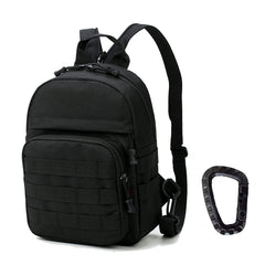 Valinov front view showing compact shape and quick-access pockets for convenience